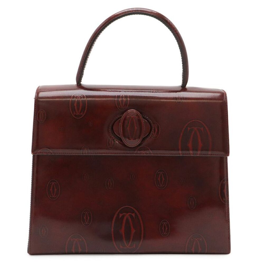 Cartier Patent Leather Happy Birthday Handbag